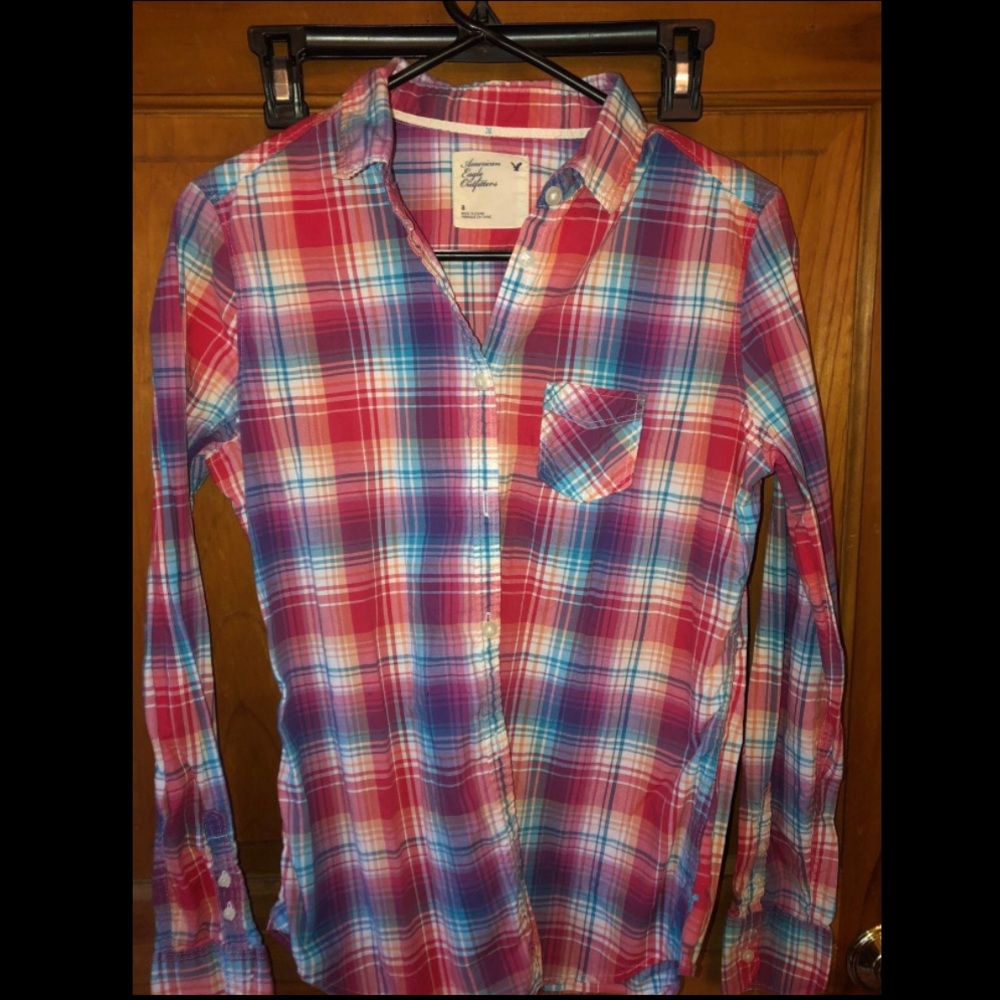 American Eagle Plaid Shirt